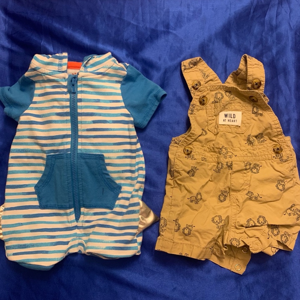Baby shark outfit / Baby Overalls